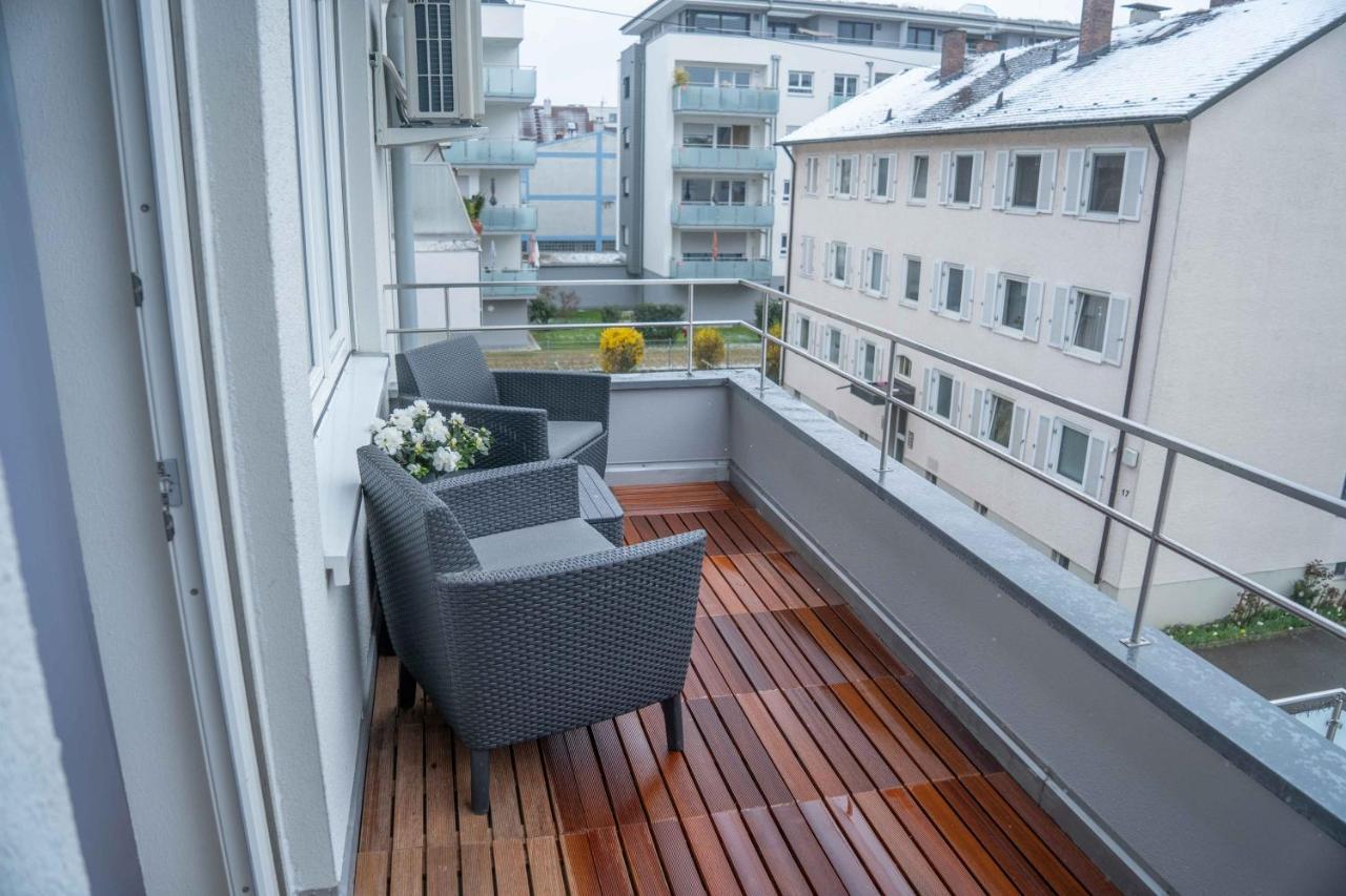 City Apartments Fn L 6 Klimatisiert Mit Balkon ฟรีดริชส์ฮาเฟน ภายนอก รูปภาพ